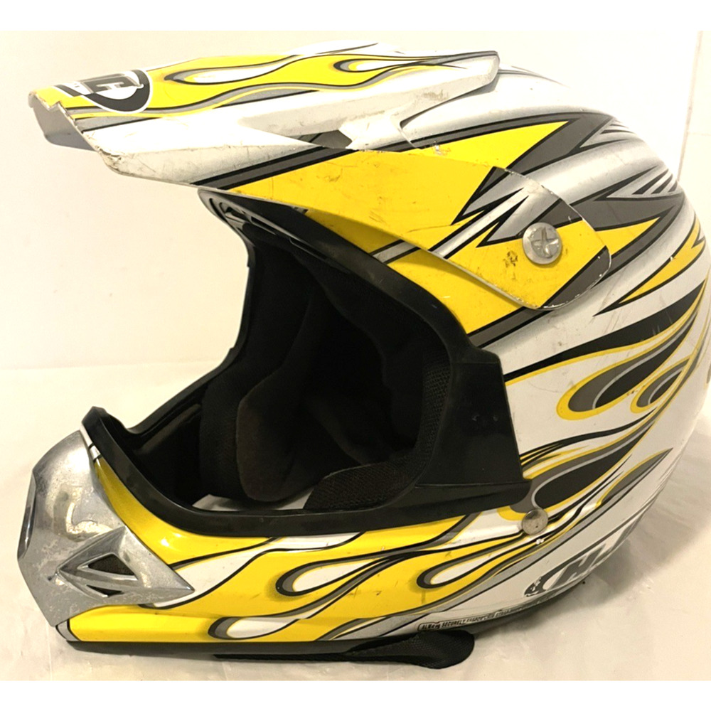 HJC BURN CS-X4 Helmet In Fair Condition Size XS